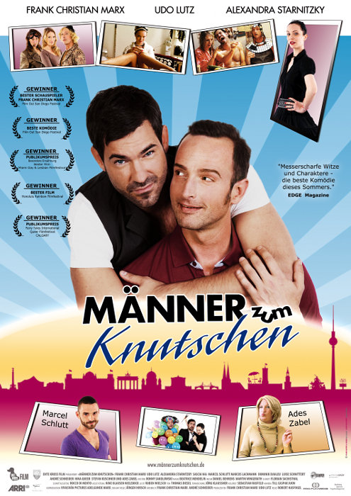 Plakat zum Film: Männer zum Knutschen