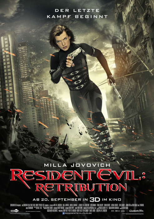 Plakat zum Film: Resident Evil: Retribution