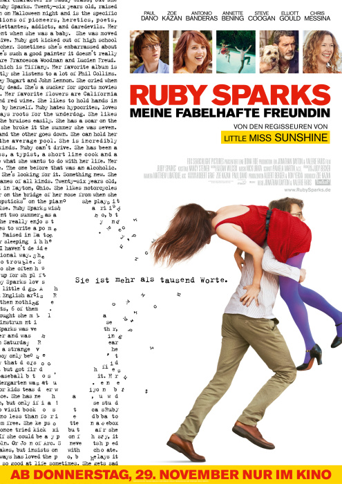 Plakat zum Film: Ruby Sparks - Meine fabelhafte Freundin