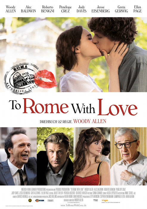 Plakat zum Film: To Rome with Love