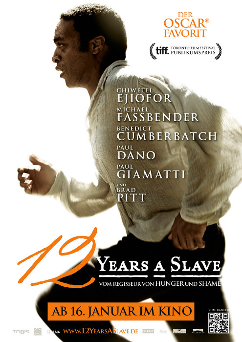 Plakat zum Film: 12 Years a Slave