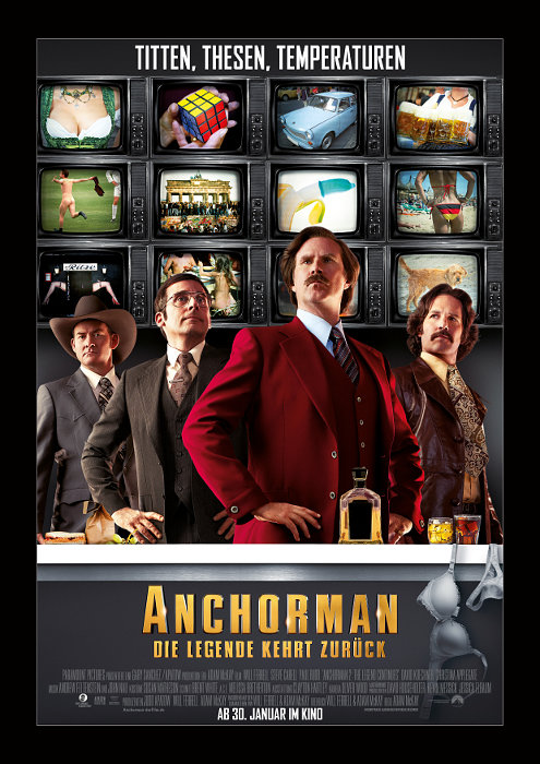 Plakat zum Film: Anchorman 2 - Die Legende kehrt zurück