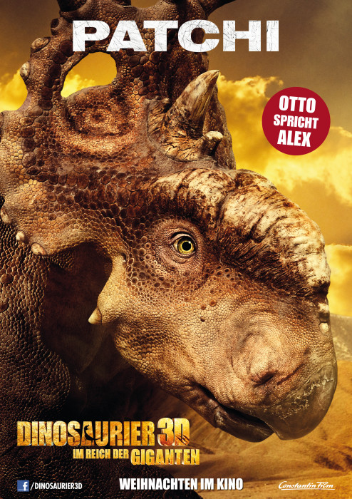 Filmplakat: Dinosaurier 3D  Im Reich der Giganten 2013 