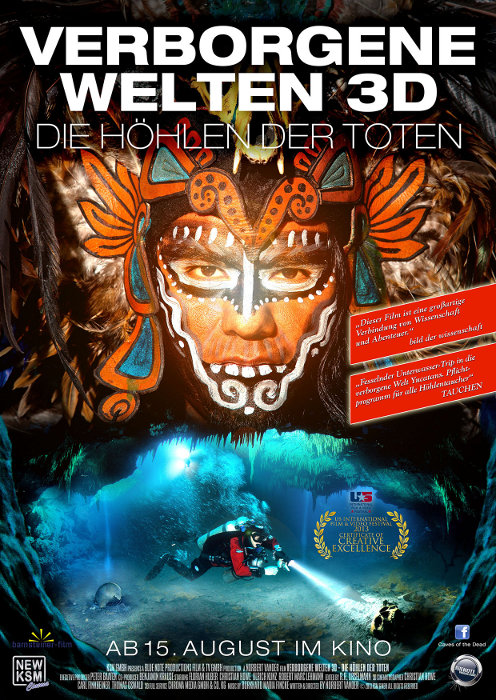 Plakat zum Film: Verborgene Welten 3D – Die Höhlen der Toten
