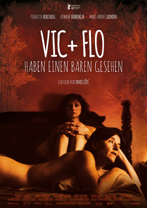 Plakat zum Film: Vic + Flo haben einen Bären gesehen