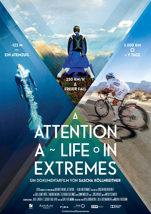 Plakat zum Film: Attention - A Life in Extremes