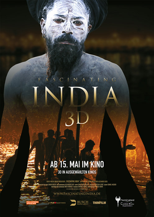 Plakat zum Film: Fascinating India 3D