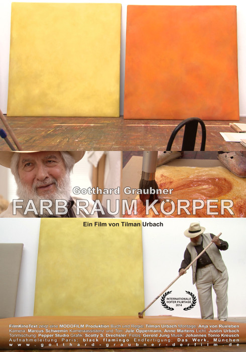 Plakat zum Film: Gotthard Graubner - Farb-Raum-Körper