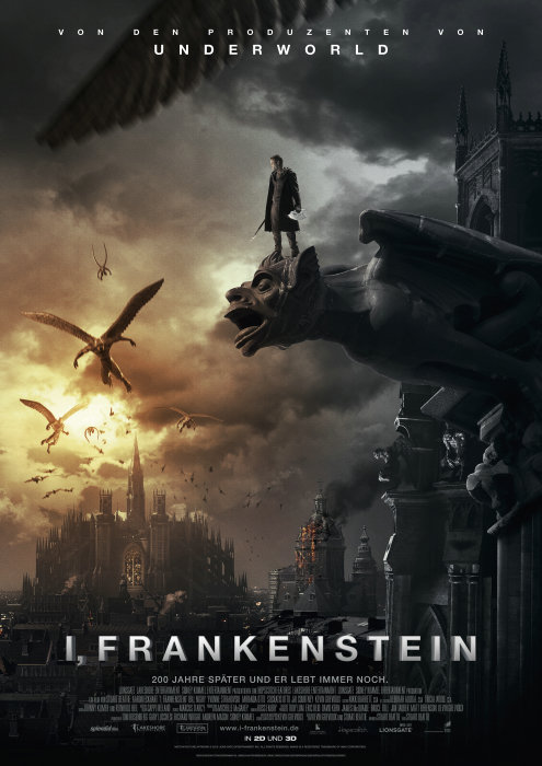 Plakat zum Film: I, Frankenstein