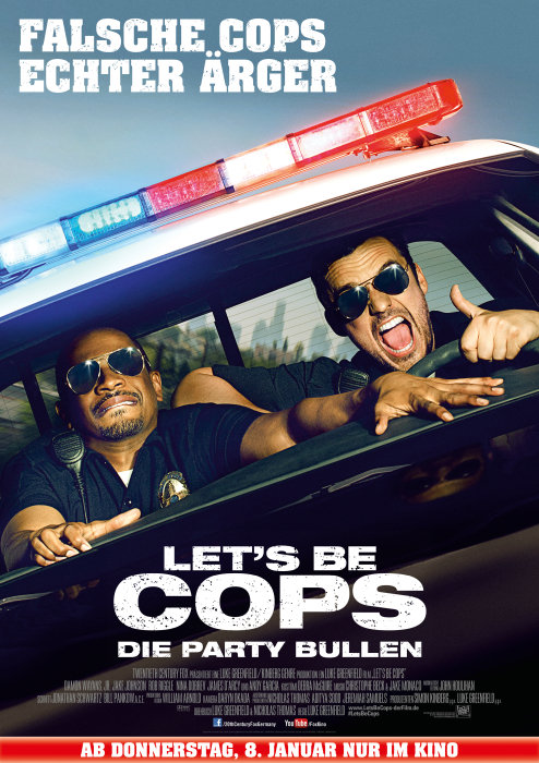Plakat zum Film: Let's Be Cops - Die Partybullen