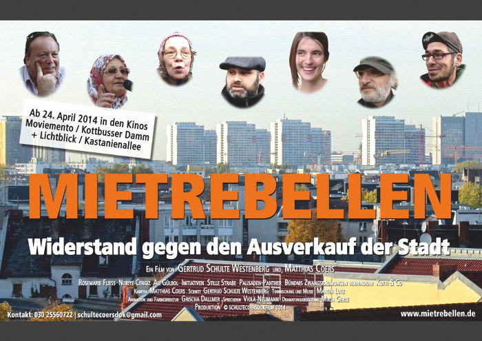 Plakat zum Film: Mietrebellen - Widerstand gegen den Ausverkauf der Stadt