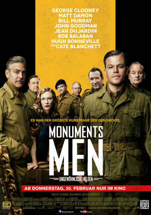 Plakat zum Film: Monuments Men - Ungewöhnliche Helden