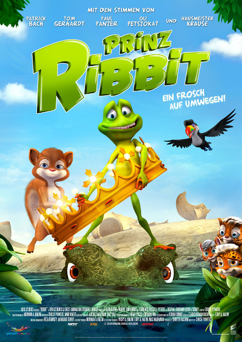 Plakat zum Film: Prinz Ribbit - Ein Frosch auf Umwegen