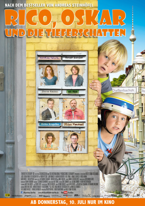Plakat zum Film: Rico, Oskar und die Tieferschatten