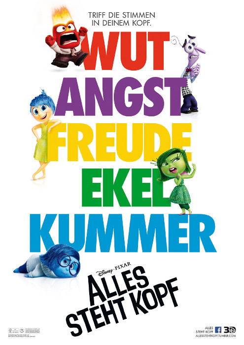 Plakat zum Film: Alles steht Kopf