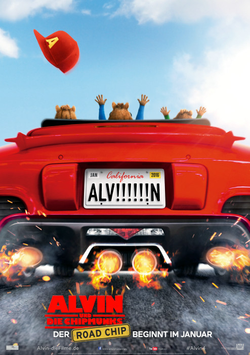 Plakat zum Film: Alvin und die Chipmunks - Road Chip