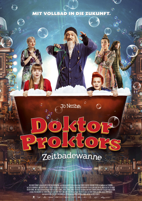 Plakat zum Film: Doktor Proktors Zeitbadewanne