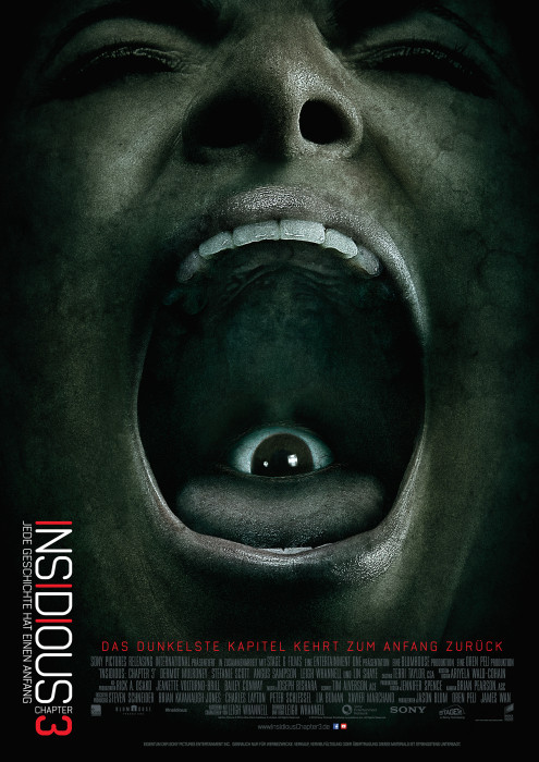 Plakat zum Film: Insidious: Chapter 3 - Jede Geschichte hat einen Anfang