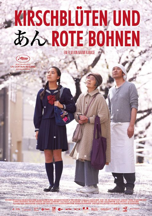 Plakat zum Film: Kirschblüten und rote Bohnen
