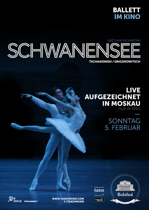 Plakat zum Film: Tschaikowski/Grigorowitsch: Schwanensee - Bolshoi Ballett im Kino