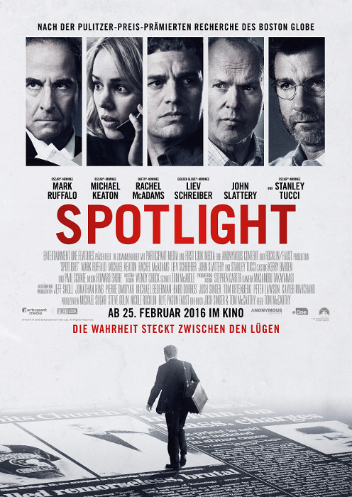Plakat zum Film: Spotlight