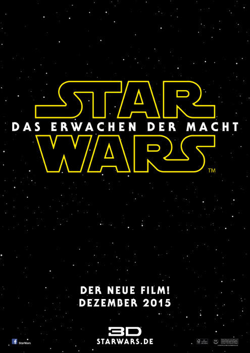 Plakat zum Film: Star Wars: Episode VII - Das Erwachen der Macht
