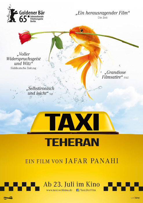 Plakat zum Film: Taxi Teheran