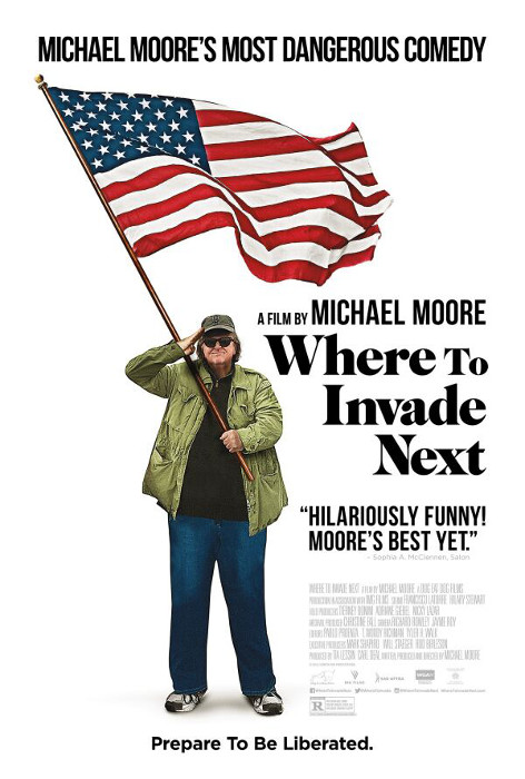 Plakat zum Film: Where to Invade Next