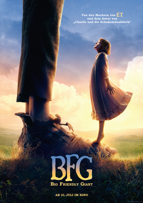 Plakat zum Film: BFG - Big Friendly Giant