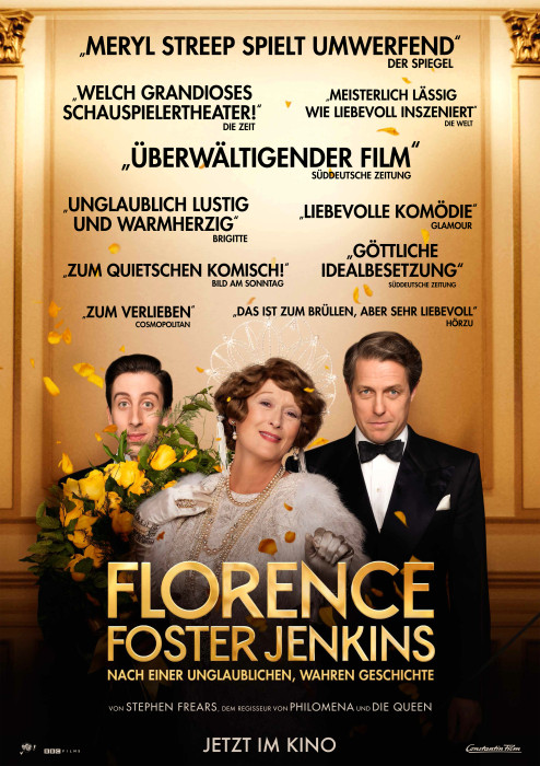 Plakat zum Film: Florence Foster Jenkins