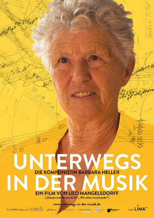 Plakat zum Film: Unterwegs in der Musik - Die Komponistin Barbara Heller
