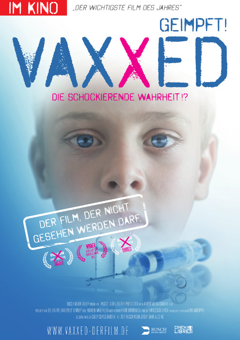 Plakat zum Film: Vaxxed - Geimpft! - Die schockierende Wahrheit!?