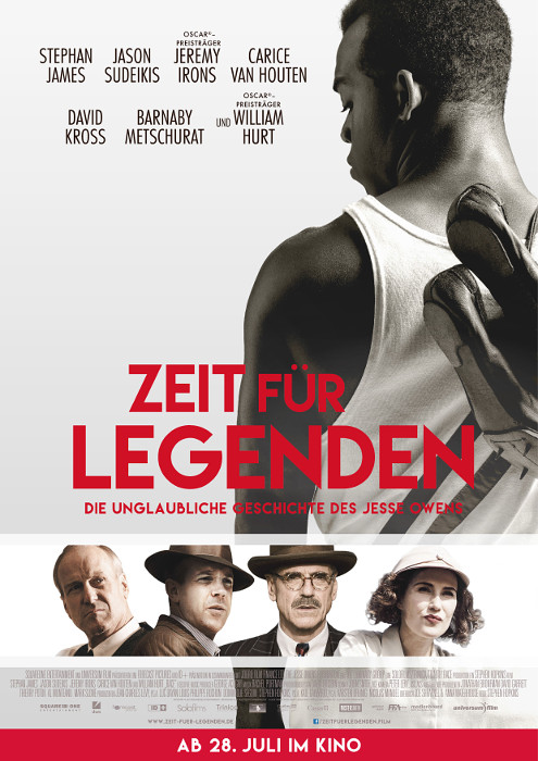 Plakat zum Film: Zeit für Legenden - Die unglaubliche Geschichte des Jesse Owens