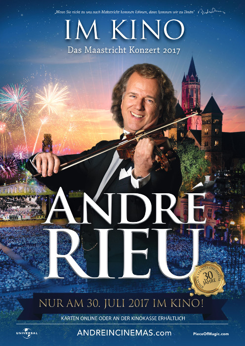 Plakat zum Film: André Rieu - Das Maastricht Konzert 2017