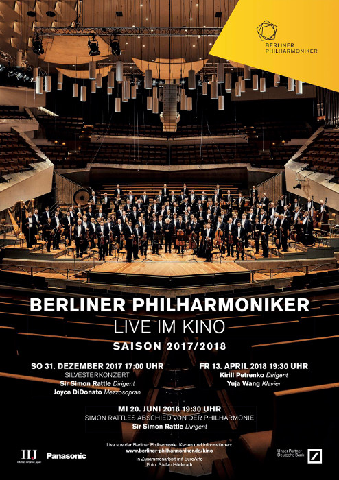 Plakat zum Film: Berliner Philharmoniker Live im Kino Saison 2017/2018