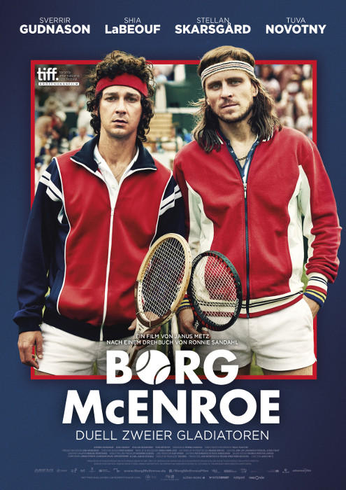 Plakat zum Film: Borg/McEnroe - Duell zweier Gladiatoren