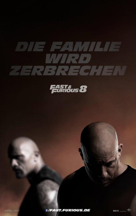 Plakat zum Film: Fast & Furious 8