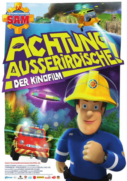Plakat zum Film: Feuerwehrmann Sam - Achtung Außerirdische!