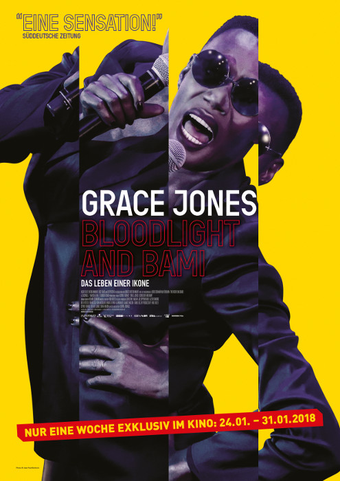 Plakat zum Film: Grace Jones: Bloodlight and Bami - Das Leben einer Ikone
