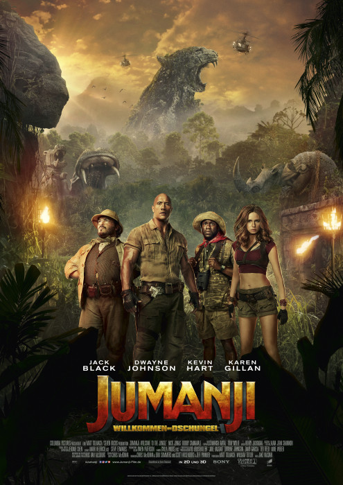 Plakat zum Film: Jumanji - Willkommen im Dschungel