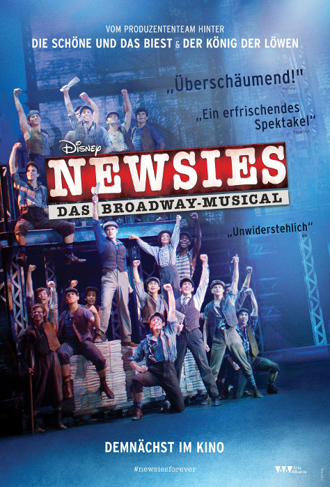 Plakat zum Film: Newsies - Das Broadway Musical