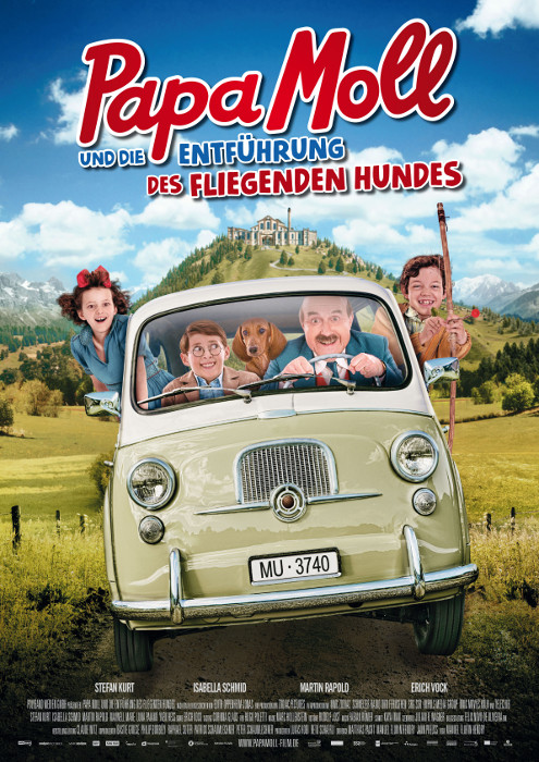 Plakat zum Film: Papa Moll und die Entführung des fliegenden Hundes