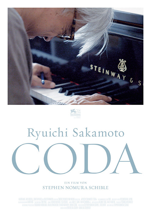 Plakat zum Film: Ryuichi Sakamoto Coda