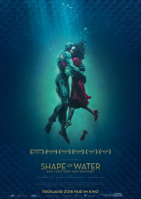 Plakat zum Film: Shape of Water - Das Flüstern des Wassers