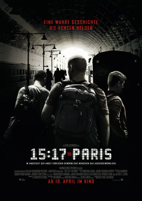 Plakat zum Film: 15:17 to Paris