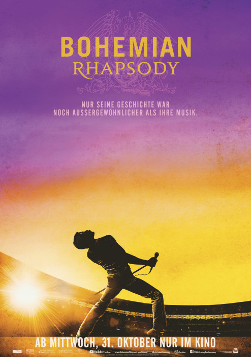 Plakat zum Film: Bohemian Rhapsody