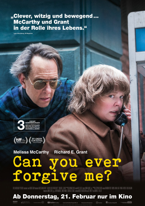 Plakat zum Film: Can You Ever Forgive Me?