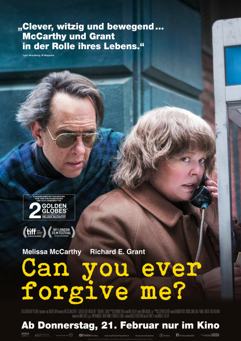 Plakat zum Film: Can You Ever Forgive Me?