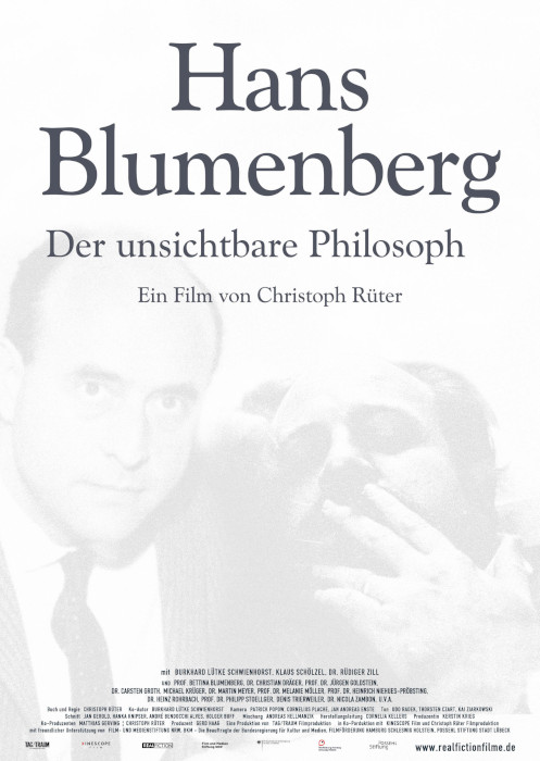 Plakat zum Film: Hans Blumenberg - Der unsichtbare Philosoph