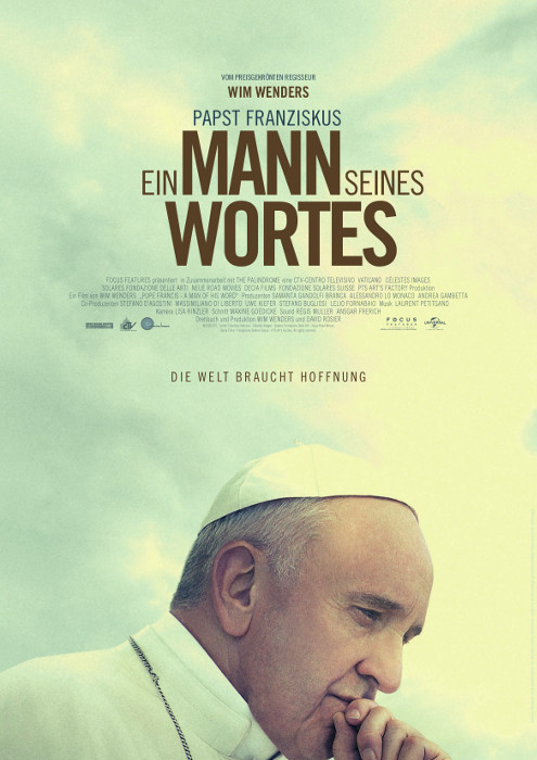 Plakat zum Film: Papst Franziskus - Ein Mann seines Wortes
